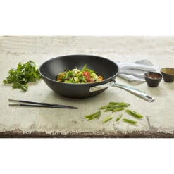 Demeyere Wok Flacher Boden 30 Cm, Aluminium -Demeyere Verkauf 000022479