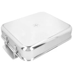 Demeyere Röstpfanne Mit Röstgitter 39 X 33 Cm, 18/10 Edelstahl, Silber -Demeyere Verkauf 000023339