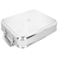 Demeyere Bräter, 32 X 26,5 Cm 32 X 26,5 Cm, 18/10 Edelstahl, Silber -Demeyere Verkauf 000023424