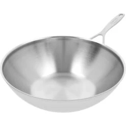 Demeyere Wok Flacher Boden 30 Cm, 18/10 Edelstahl -Demeyere Verkauf 000023867