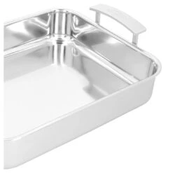 Demeyere Bräter, 32 X 26,5 Cm 32 X 26,5 Cm, 18/10 Edelstahl, Silber -Demeyere Verkauf 000024361