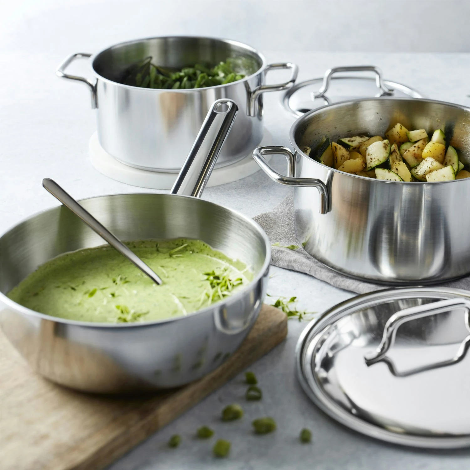 Demeyere Apollo Sauteuse 24 Cm / 3,3 L 4 Demeyere Apollo Sauteuse 24 Cm / 3,3 L - Image 2